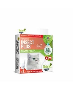 Naturlys pipettes insect plus Bio chaton et chat x3