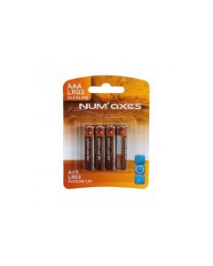NumAxes 4 piles AAA LR03 alcalines 1.5 V