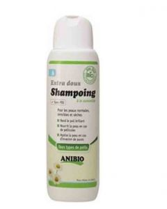 Anibio Shampoing Aloe Vera BIO pour chien et chat 250 ml