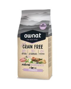 Ownat Grain Free Just Stérilisé Chat 3 kg