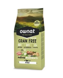 Ownat Chat Grain Free Prime Poulet Dinde 3 kg