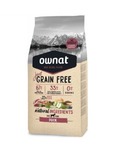 Ownat Grain Free Just Canard Chien 3 kg