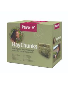 Pavo HayChunks morceaux de foin cheval 14 kg