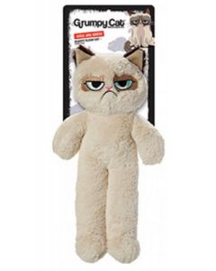 Peluche Grumpy Cat pour chien 37 cm- La Compagnie des Animaux -