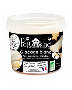 PetCooking Mix Glaçage blanc pour biscuits chat et chien