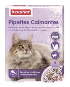 Beaphar chat 3 pipettes calmantes 