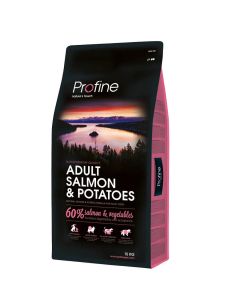 Profine Croquettes Chien Adulte au Saumon 15 kg + 2 kg offerts
