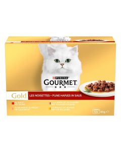 Purina Gourmet Gold Chat Les Noisettes 12 x 85 g