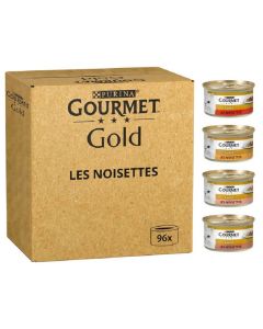 Purina Gourmet Gold Chat Les Noisettes 96 x 85 g