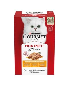 Purina Gourmet Mon Petit Intense Chat Volaille 6 x 50 g
