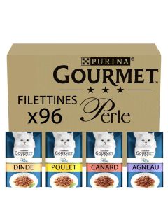 Purina Gourmet Perle Filettines Multivariés 96 x 85 g