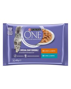 Purina One Chat Sensible Thon Poulet 4 x 85 g