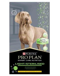 Purina Proplan Dog Expert Care Light / Sterilised Poulet 10 kg