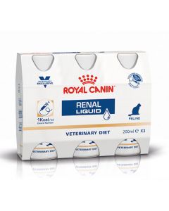 Royal Canin Vet Diet Chat Renal Liquid 3 x 200 ml