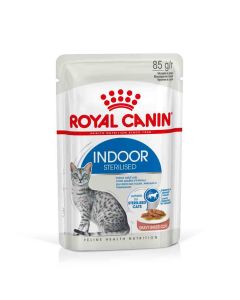 Royal Canin Feline Health Nutrition Indoor Sterilised sauce 12 x 85 g