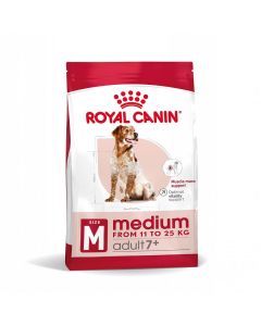 Royal Canin Medium Adult + de 7 ans 15 kg- La Compagnie des Animaux