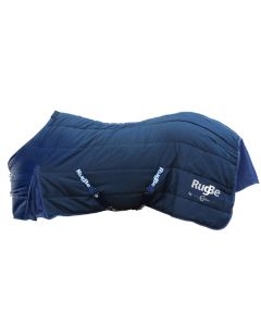 RugBe Couverture cheval bleu 145 cm