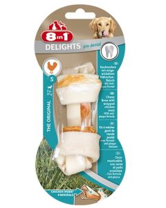 8in1 Delights Pro Dental Bone pour chien S