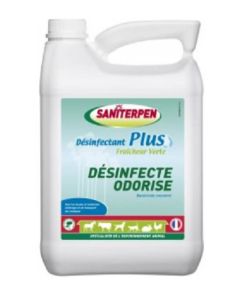 Saniterpen Desinfectant Plus Fraicheur Verte 5 L
