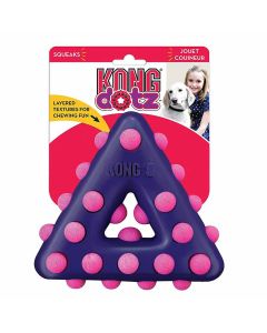 KONG Dotz Triangle jouet pour chien L