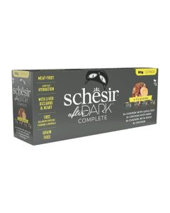 Schesir After Dark Multipack Filets 3 saveurs poulet chat 12x80g