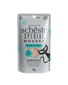 Schesir Special Mousse poulet saumon chat 12x70 g