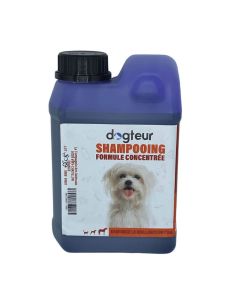 Dogteur Shampoing Pro Pelage Noir ou Blanc 1 L