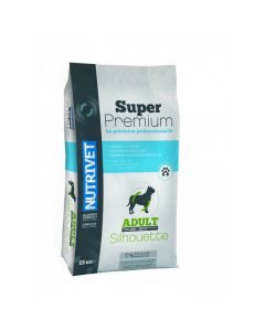 Nutrivet Super Premium Croquettes Chien Adult Silhouette 24/12 15 kg