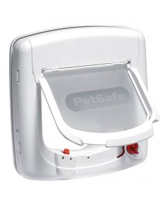 Staywell Porte infrarouge Deluxe 4 positions blanc - La Compagnie des Animaux