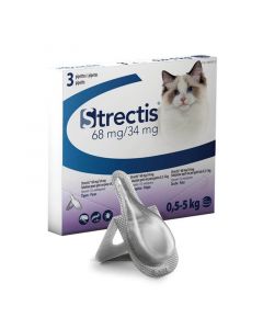 Strectis Chat 0,5-5kg 3 pipettes