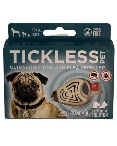 Tickless Pet Beige à pile