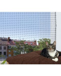 Trixie Filet de protection noir fenêtre pour chat 2 x 1,5 m