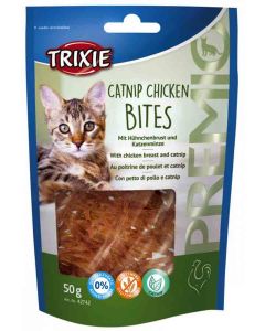 Trixie PREMIO Catnip bouchées au poulet pour chat 50 g- La Compagnie des Animaux