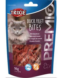 Trixie Premio Duck Filet Bites avec Magret de Canard pour Chat 50 grs
