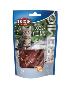 Trixie Premio Goose Coins pour chat 50 g