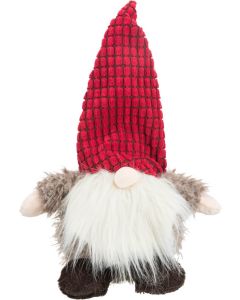 Trixie Xmas Peluche Gnome de Noël 33 cm rouge - La Compagnie des Animaux