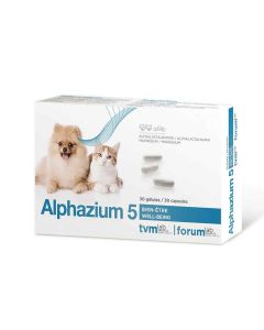 TVM Alphazium 5 chat et chien stressé 30 gélules