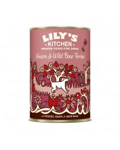 Lily's Kitchen Terrine de chevreuil et sanglier sans céréales pour chien 6 x 400 g
