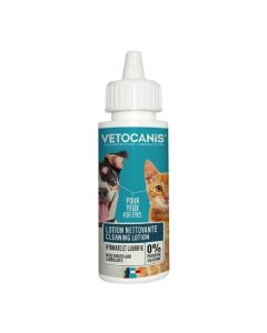 Vétocanis lotion yeux chien chat 60 ml