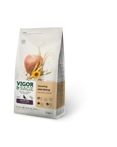 Vigor & Sage Chat Ginseng/Poulet 2 kg