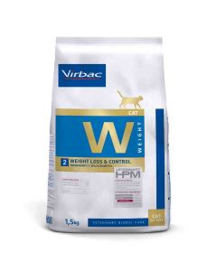 Virbac Veterinary HPM Weight Loss & Control chat 1.5 kg- La Compagnie des Animaux