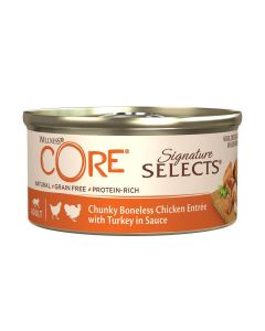 Wellness Core Signature Selects chat poulet dinde 24 x 79 g