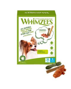 Whimzees Friandise Boîte variété chien S x56
