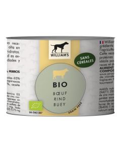 William's Bio Bœuf Sans Céréales Chien 6 x 200 g