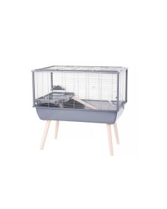 Zolux Cage NEO Life hamster gris 78 x 48 x 75 cm