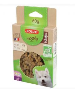 Zolux Friandises Puppy Woofies Bio au lait 60 g- La Compagnie des Animaux