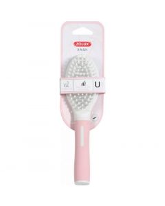 Zolux Anah Brosse douce rose pour chat