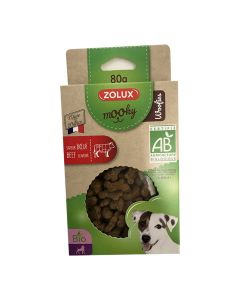 Zolux Mooky Friandises Woofies Bio au boeuf pour chien 80 g