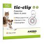 Anibio Médaille Tic-clip chien et chat - La Compagnie des Animaux