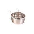 Trixie mangeoire en acier inoxydable pour oiseaux 300 ml